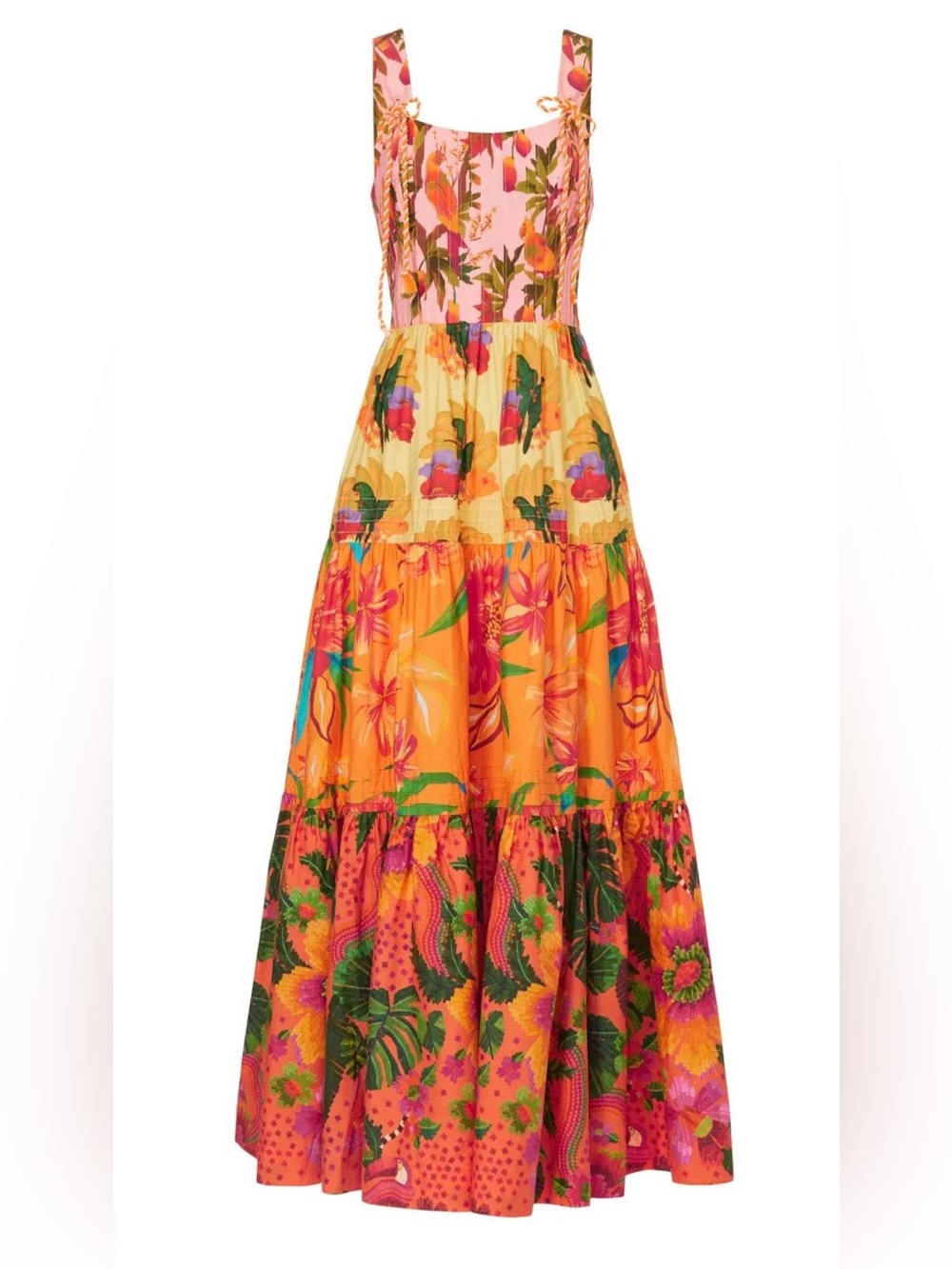 FARM RIO Mixed Print Maxi